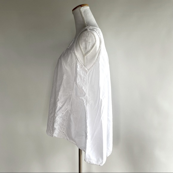 Sandra Fellini Embroidered Eyelet Tank - NSF - Picture 3 of 6